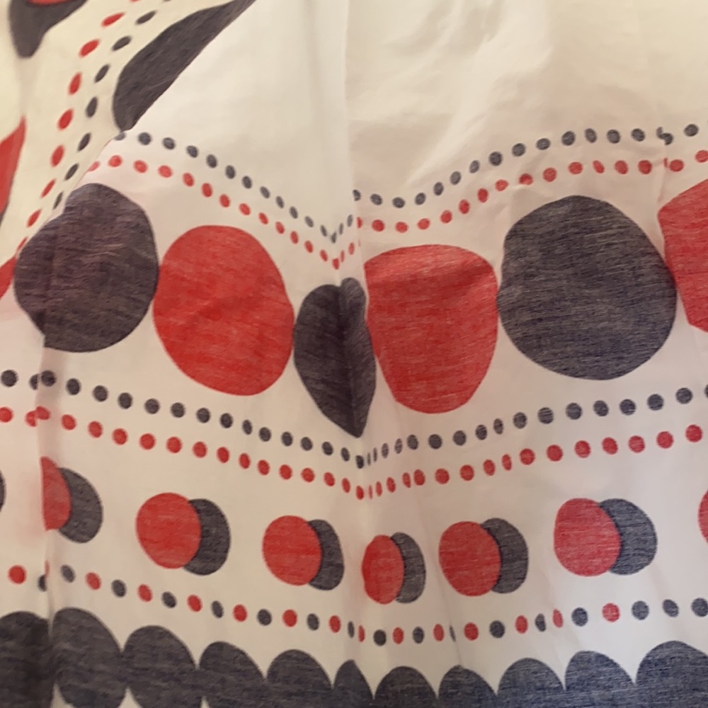Gymboree Red White & Blue Sleeveless Shift Dress Size 6 - Picture 9 of 15